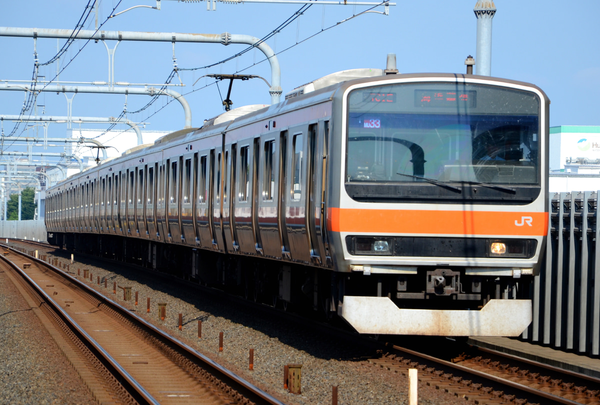 JR東日本 京葉車両センター E231系 MU33編成