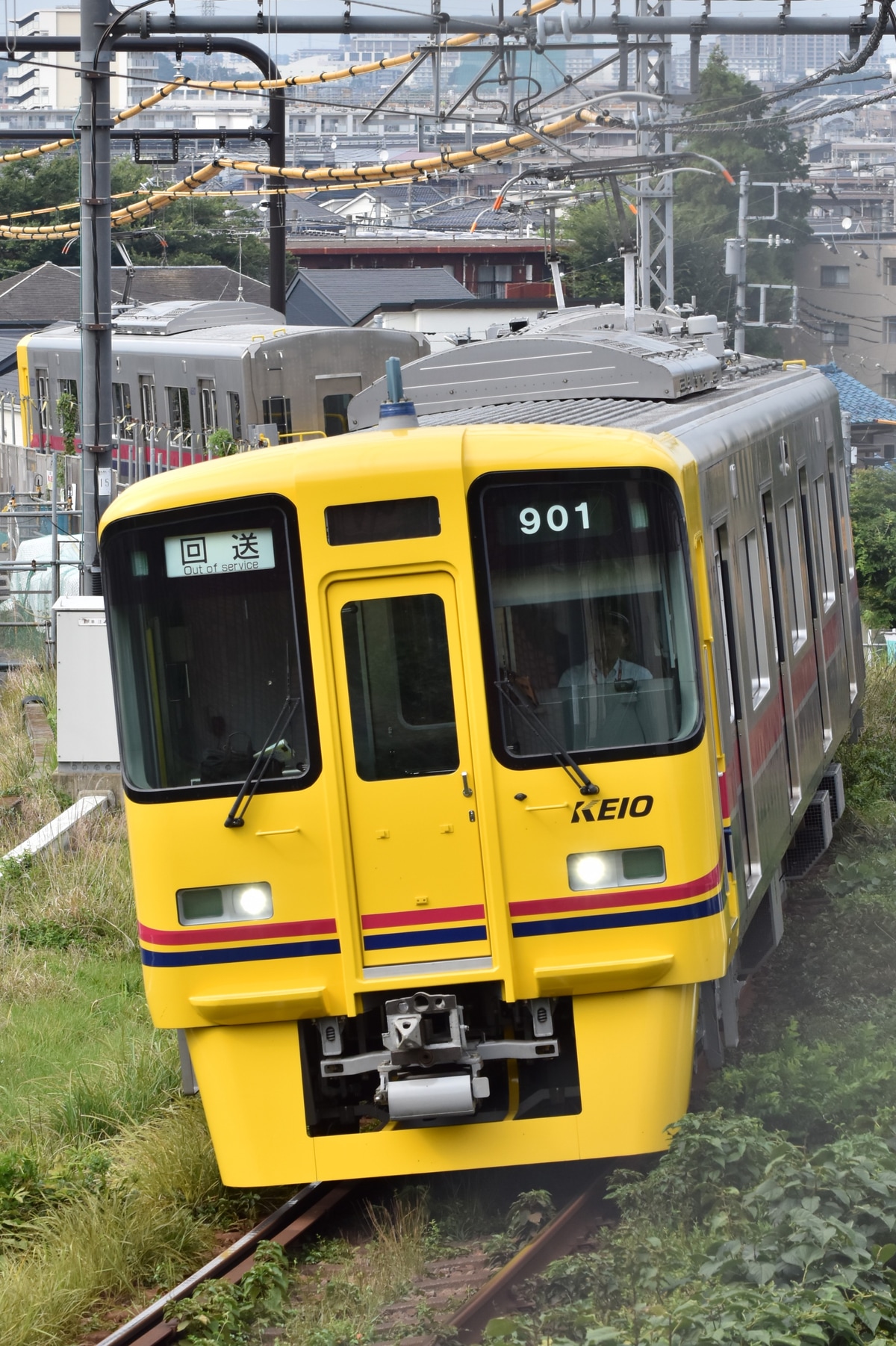 京王電鉄 若葉台検車区 デヤ900形 デヤ901