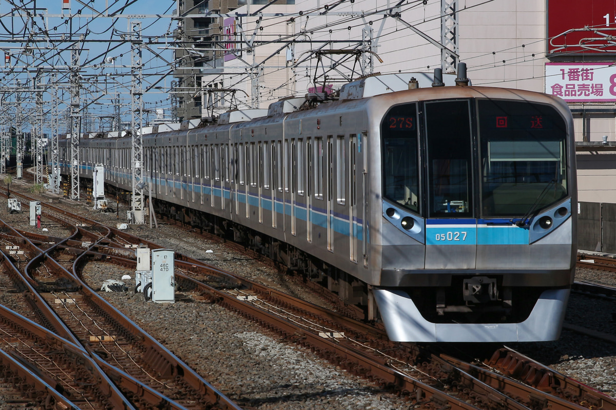 東京メトロ 深川検車区 05系 05-127F