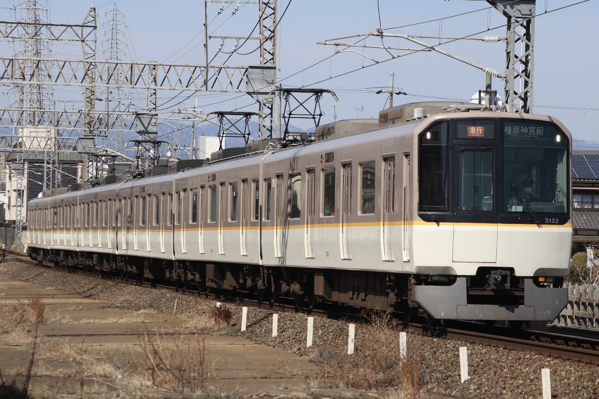 近畿日本鉄道 西大寺検車区 3220系 KL22