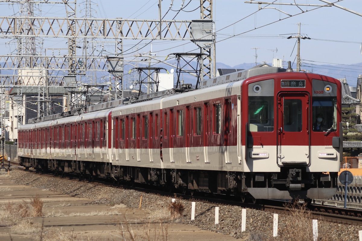 近畿日本鉄道 東花園検車区 1233系 VE35