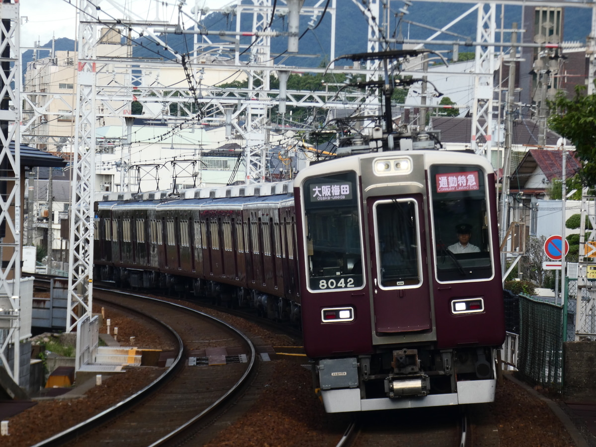 阪急電鉄 西宮車庫 8000系 8042F