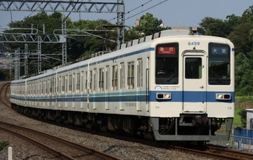 東武鉄道8000系8159Fを大宮公園～大和田間で撮影した画像