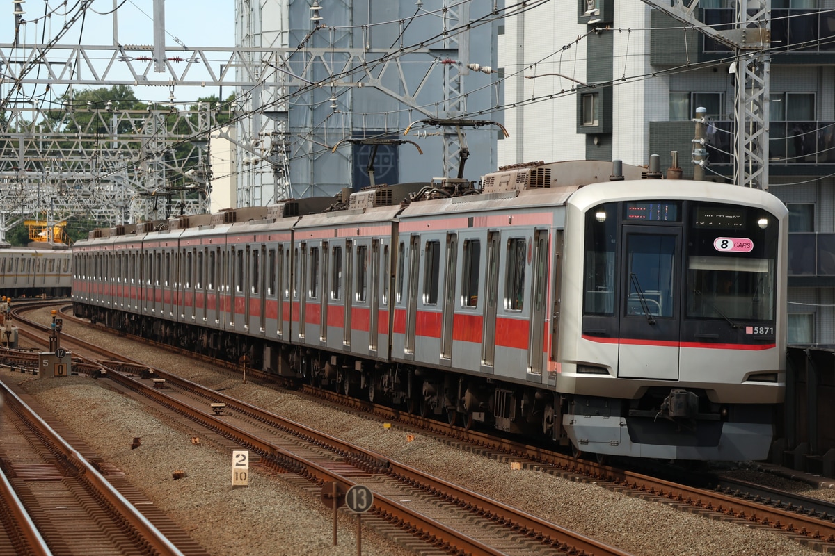 東急電鉄 元住吉検車区 5050系 5171F