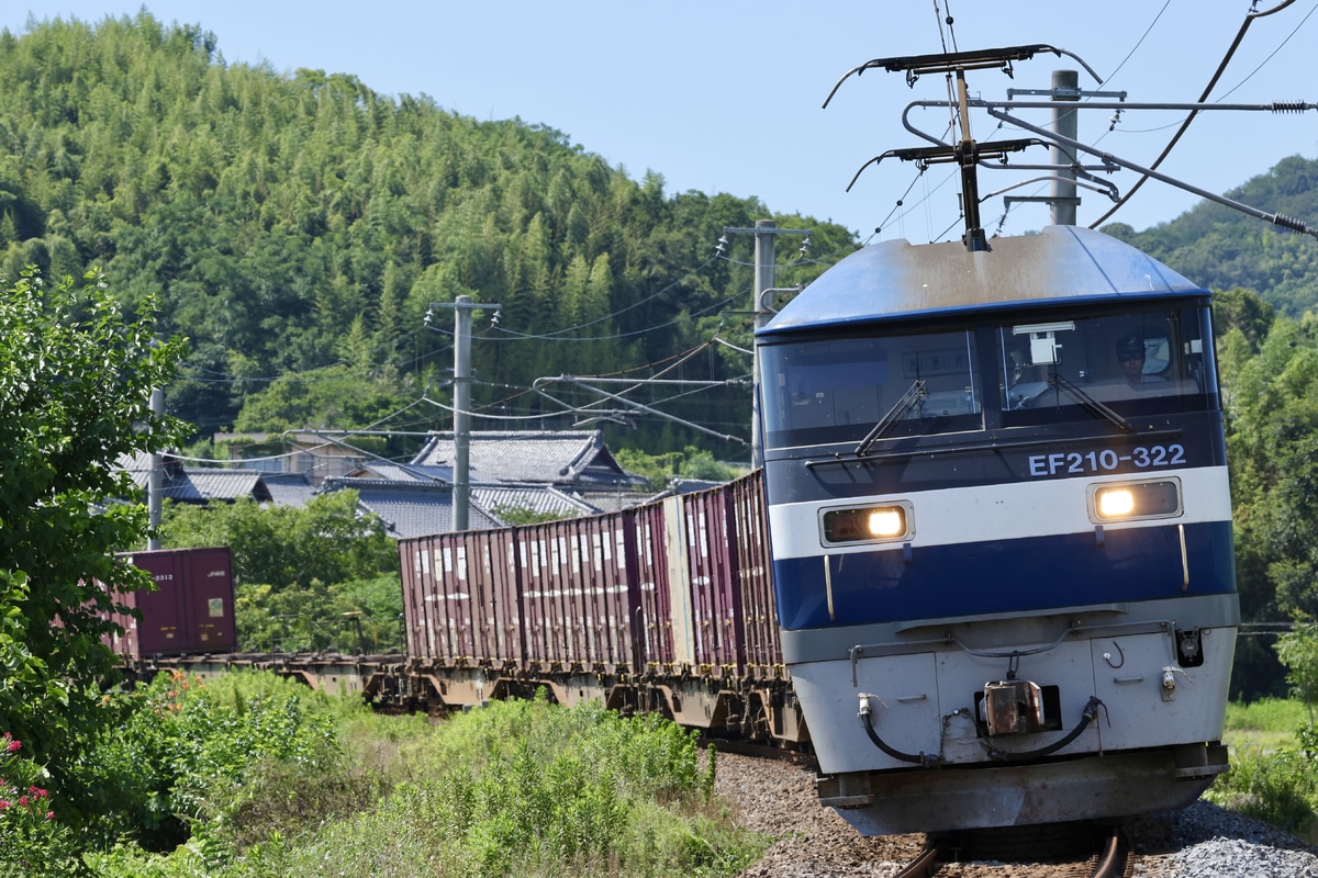JR貨物 吹田機関区 EF210 322