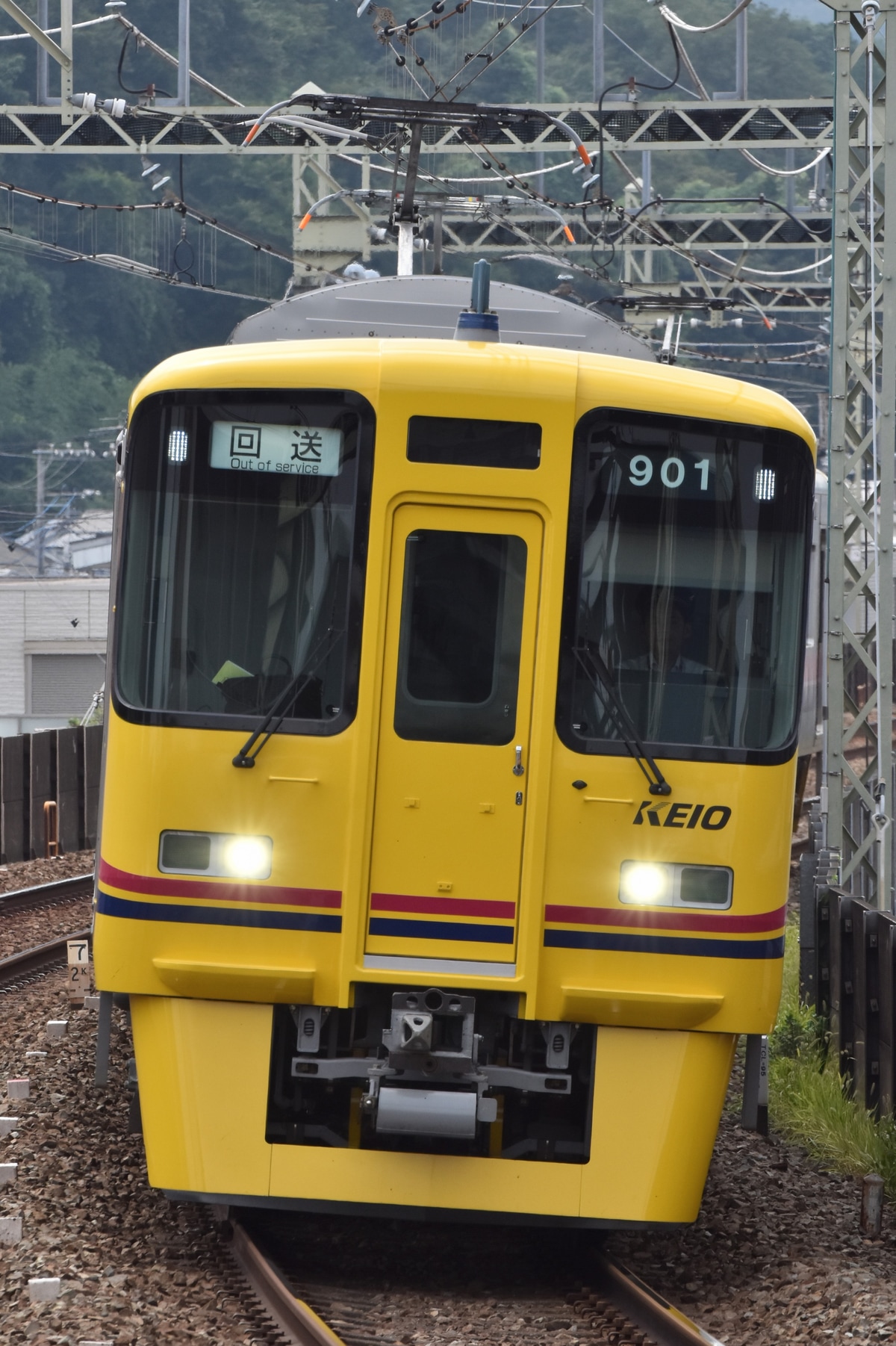 京王電鉄 若葉台検車区 デヤ900形 デヤ901