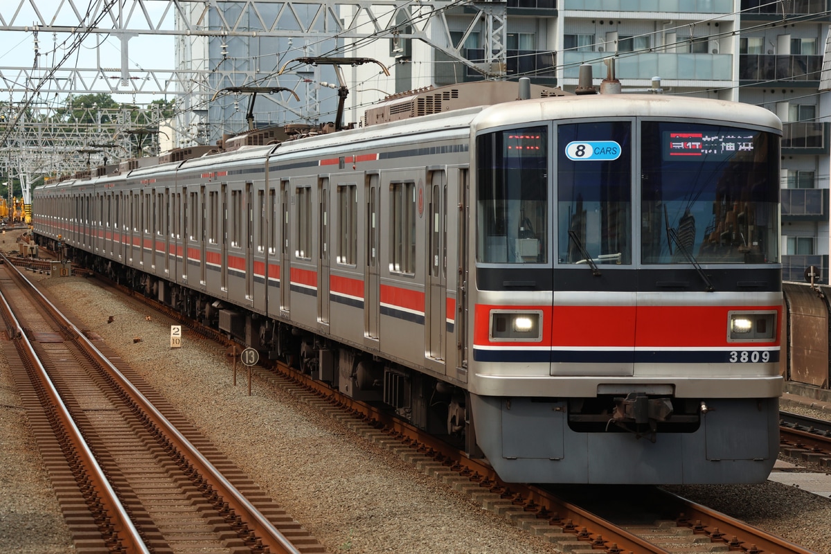 東急電鉄 元住吉検車区 3000系 3109F