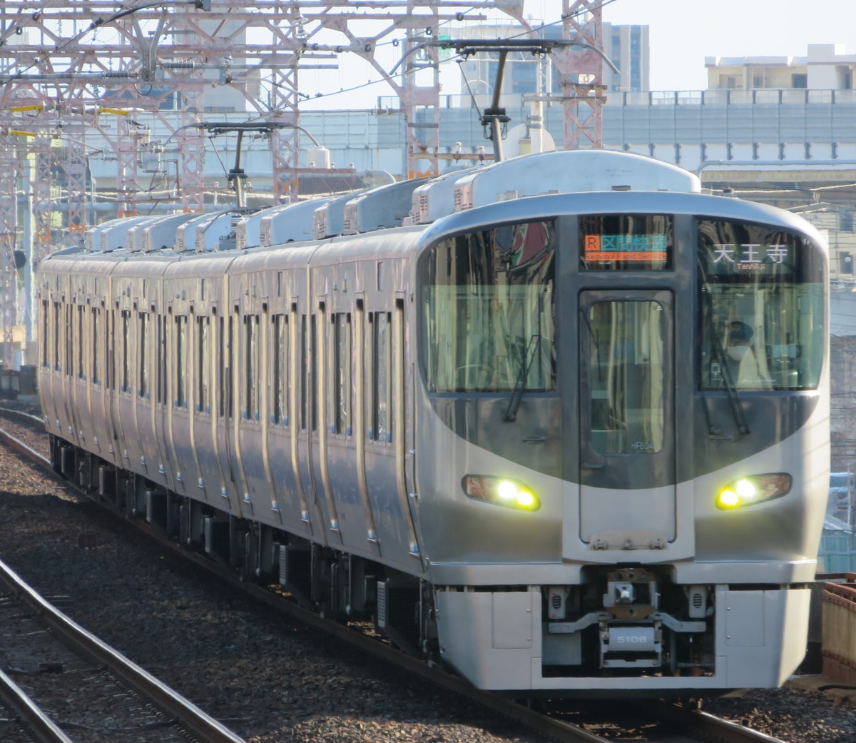 JR西日本 吹田総合車両所日根野支所 225系 HF604編成