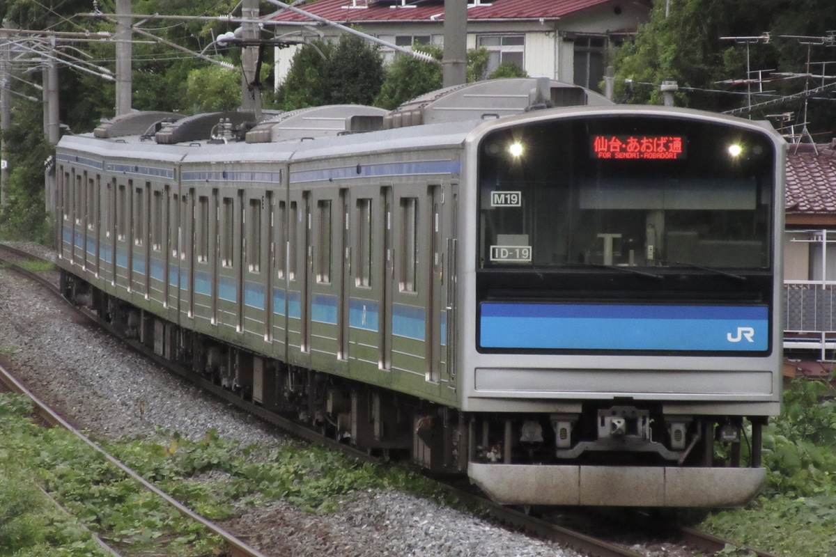 JR東日本 仙台車両センター宮城野派出所 205系 センM19編成
