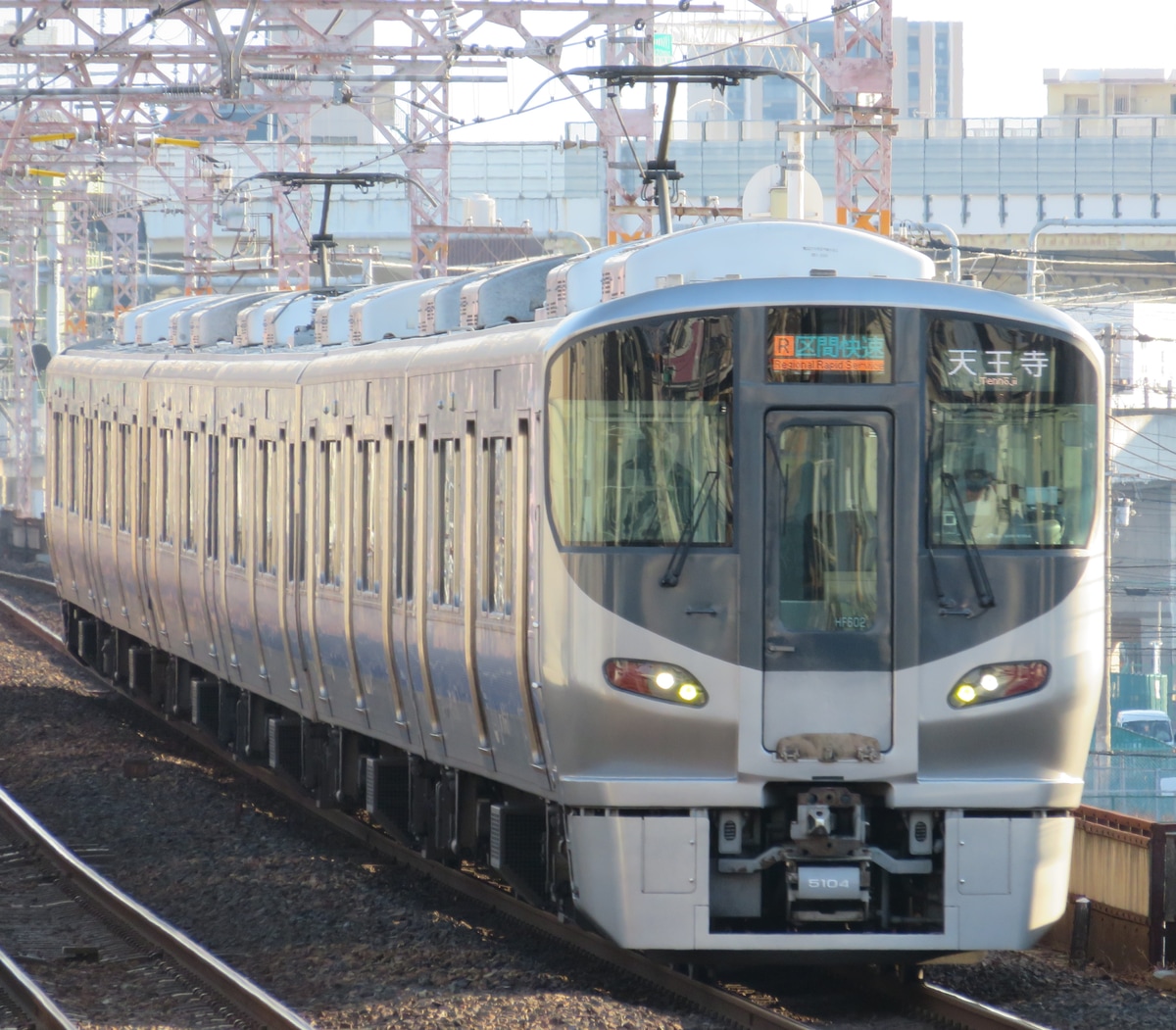JR西日本 吹田総合車両所日根野支所 225系 HF602編成