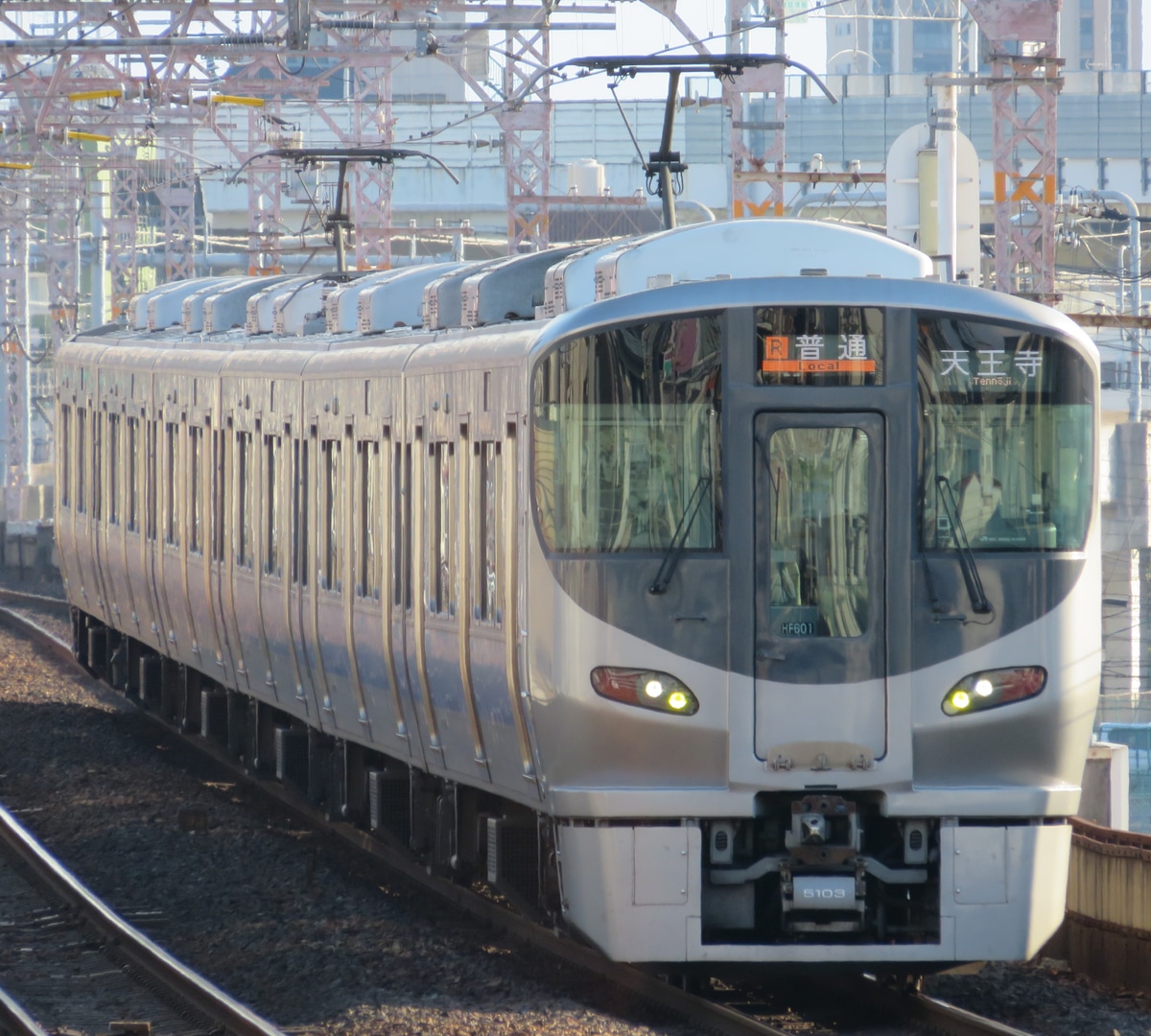 JR西日本 吹田総合車両所日根野支所 225系 HF601編成