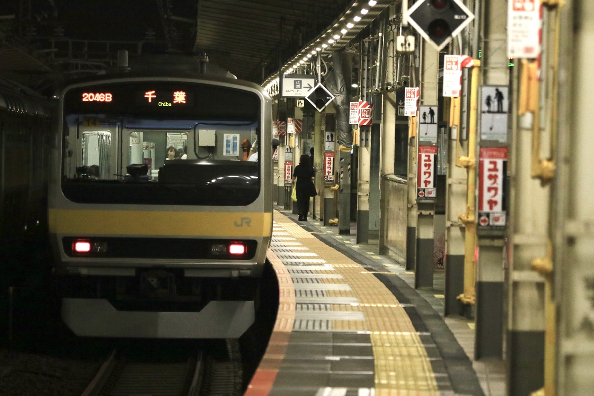 JR東日本 三鷹車両センター E231系 ミツB14編成