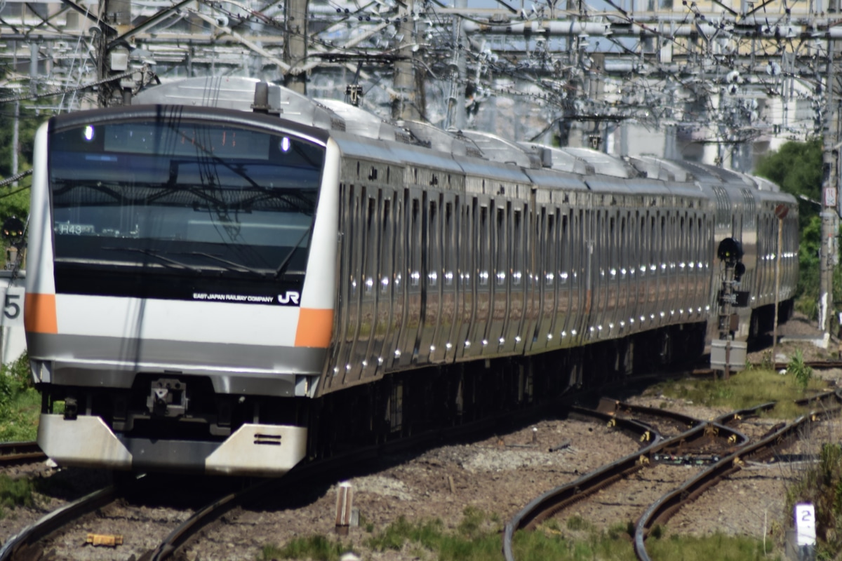 JR東日本 豊田車両センター本区 E233系 トタH43編成