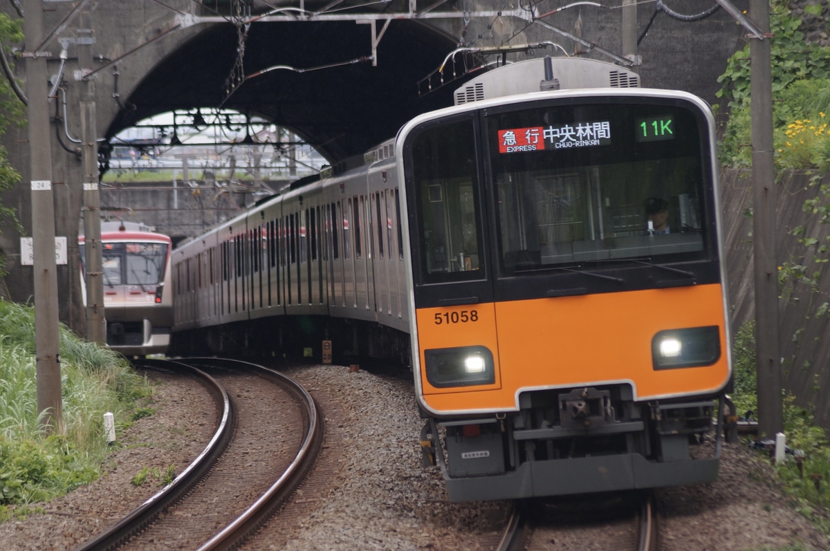 東武鉄道 南栗橋車両管区本区 50050f 51058f