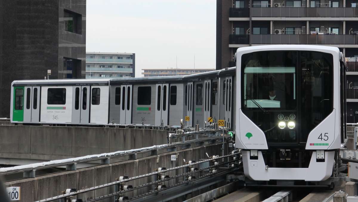 東京都交通局 舎人車両検修場 330形 345f