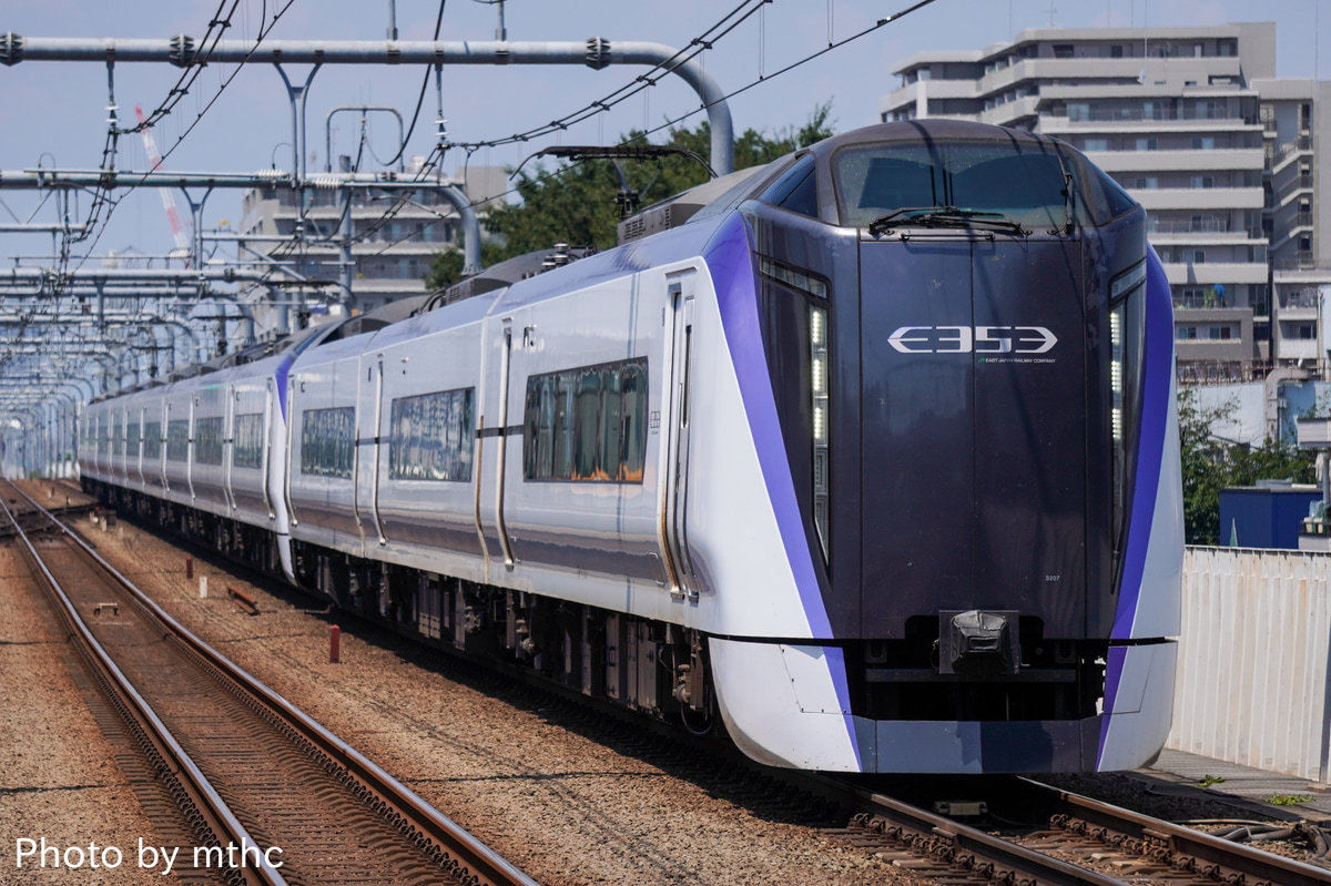 JR東日本 松本車両センター E353系 モトS207編成