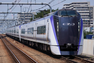 JR東日本E353系モトS207編成を武蔵境駅で撮影した画像