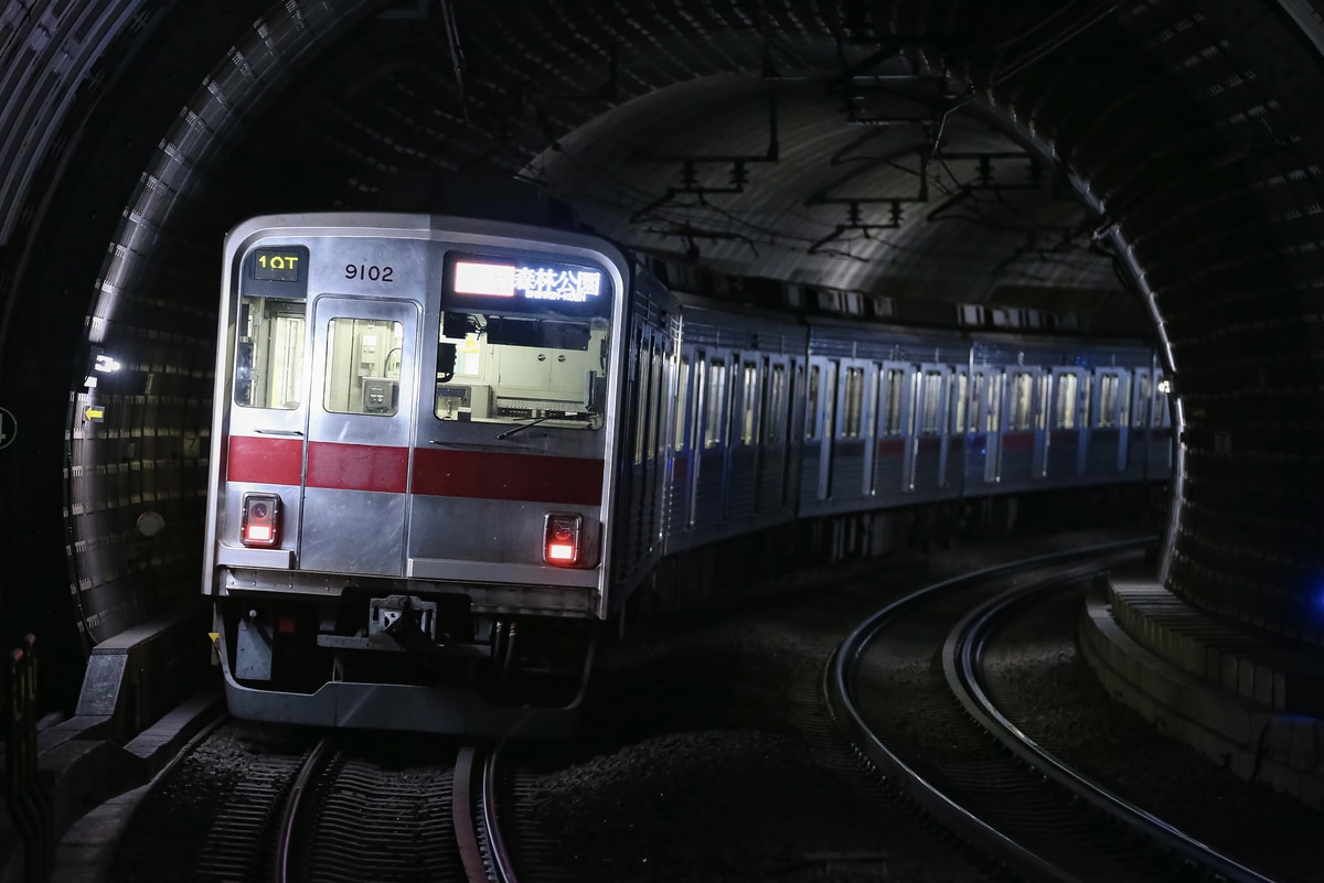 東武鉄道 森林公園検修区 9000系 9102f