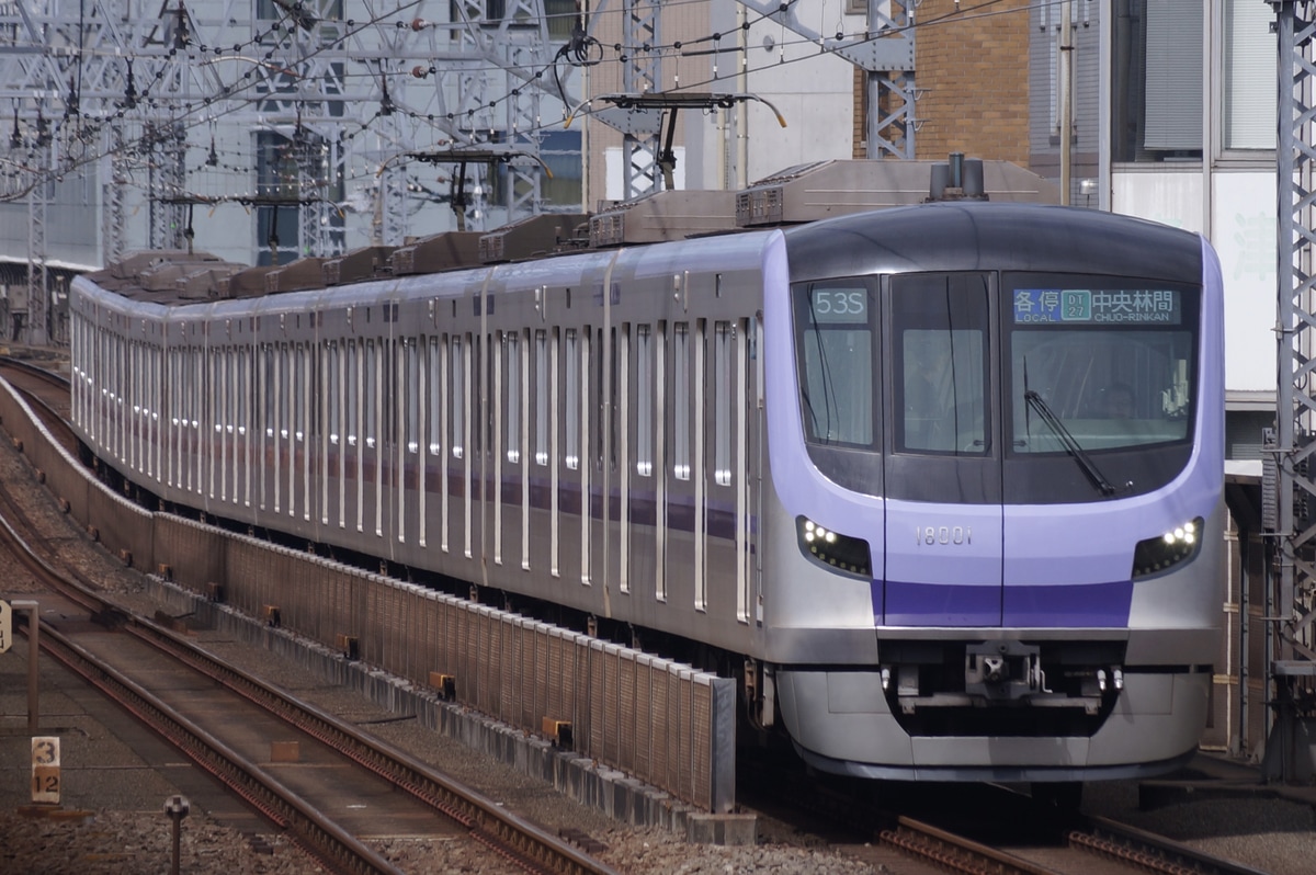 東京メトロ 鷺沼検車区 18000系 18101f