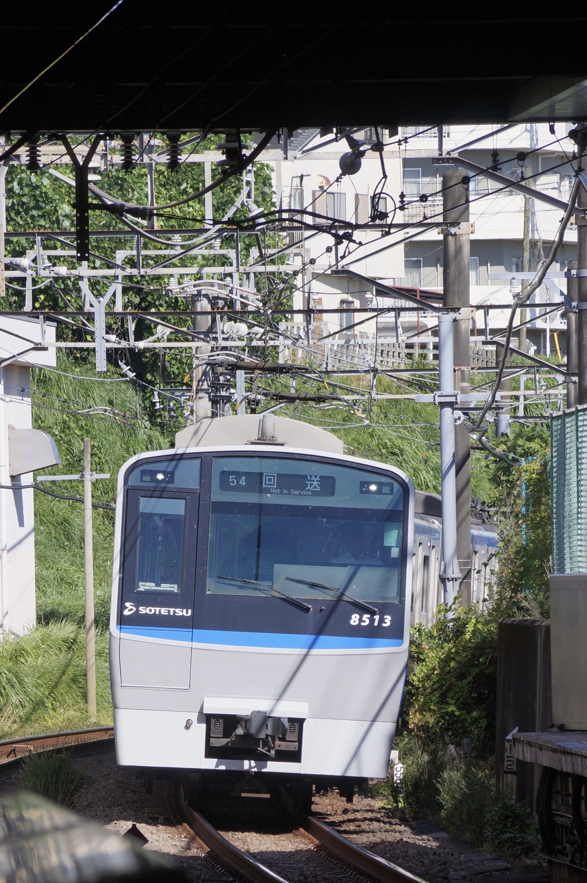 相模鉄道 かしわ台車両センター 8000系 8713f