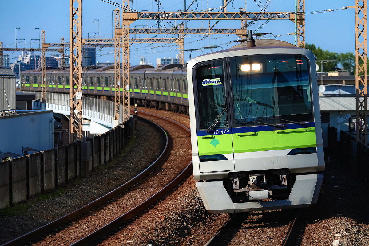 東京都交通局 大島車両検修場 10-300形 10-470f
