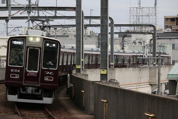 阪急電鉄 平井車庫 8000系 8004F