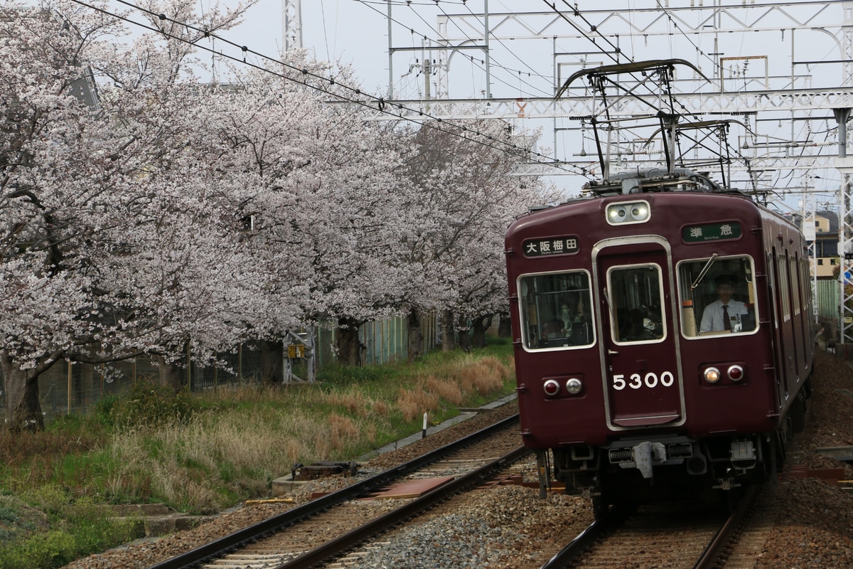阪急電鉄 正雀車庫 5300系 5300F