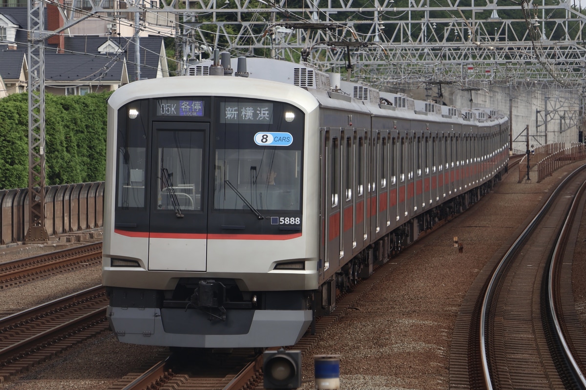 東急電鉄 元住吉検車区 5080系 5188F