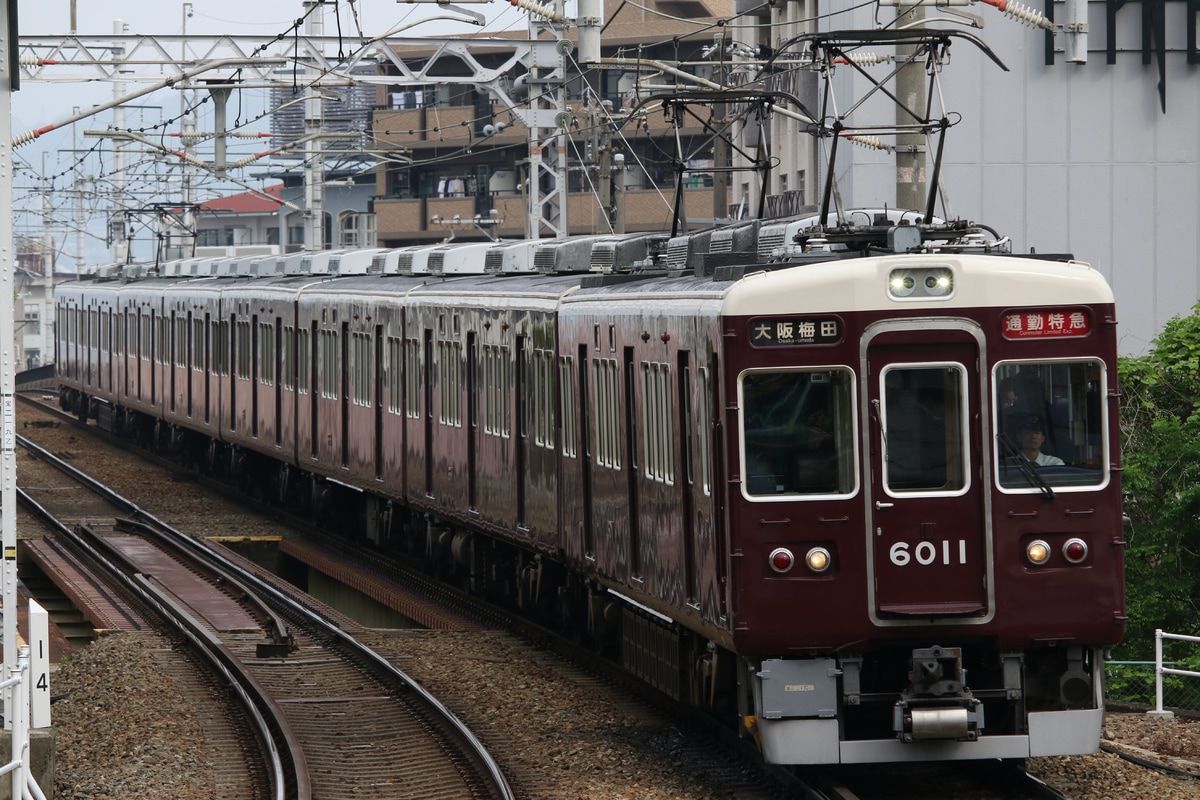 阪急電鉄 平井車庫 6000系 6011F
