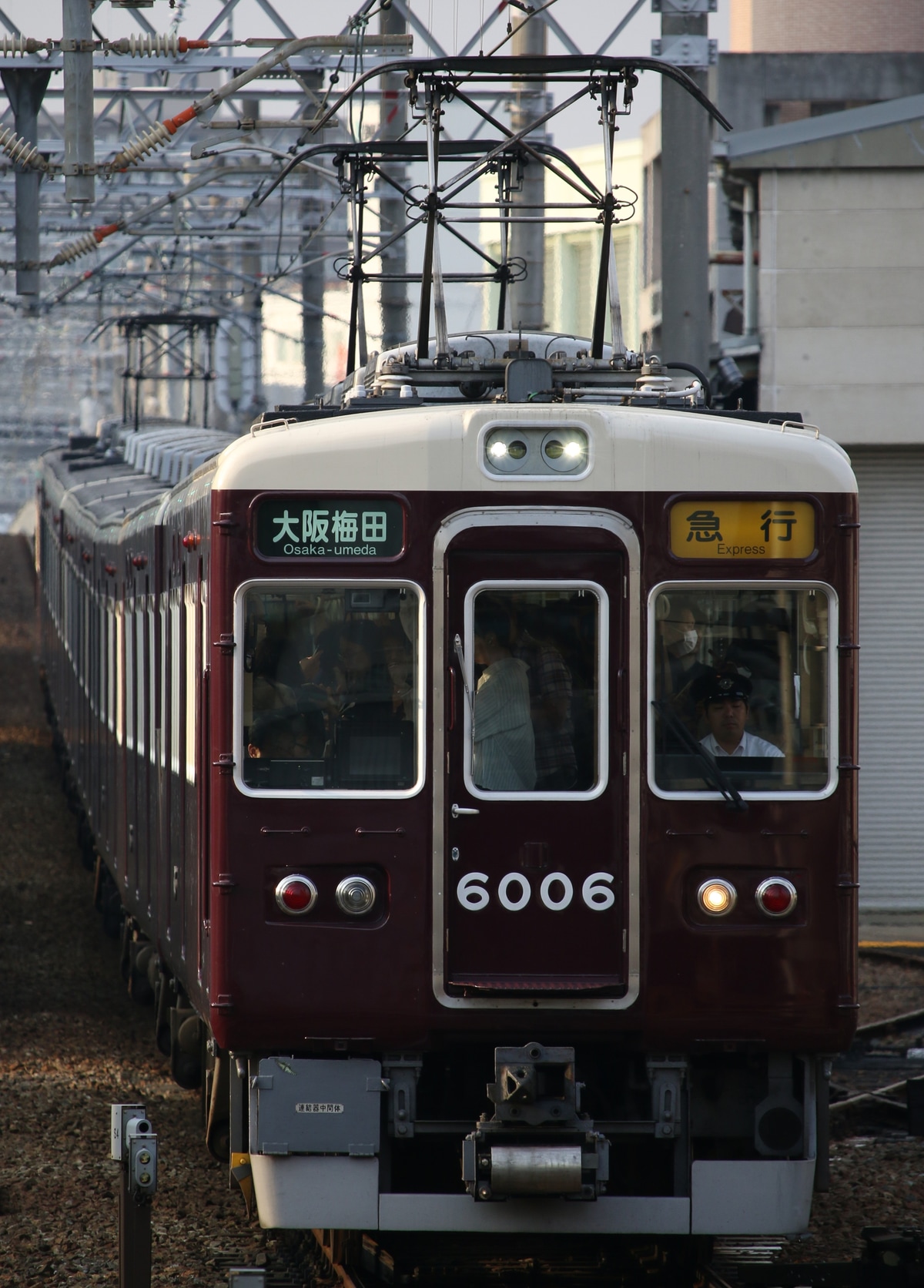 阪急電鉄 平井車庫 6000系 6006F