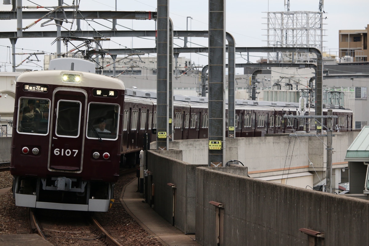 阪急電鉄 平井車庫 6000系 6007F