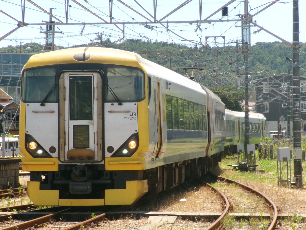 JR東日本 幕張車両センター E257系 マリNB-01編成