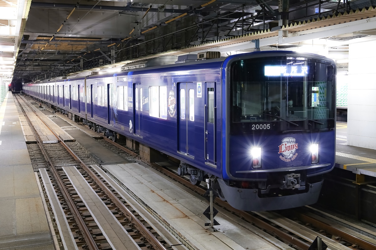 西武鉄道 玉川上水車両管理所 20000系 20105f