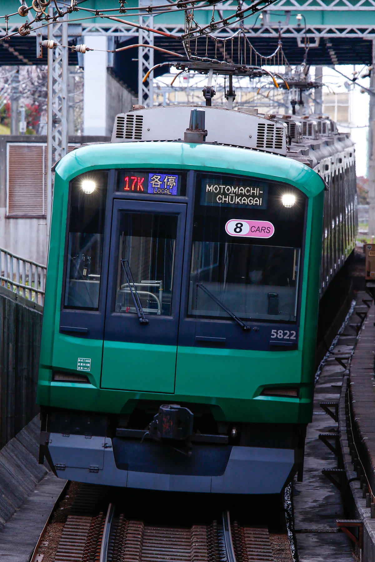 東急電鉄 元住吉検車区 5000系 5122F