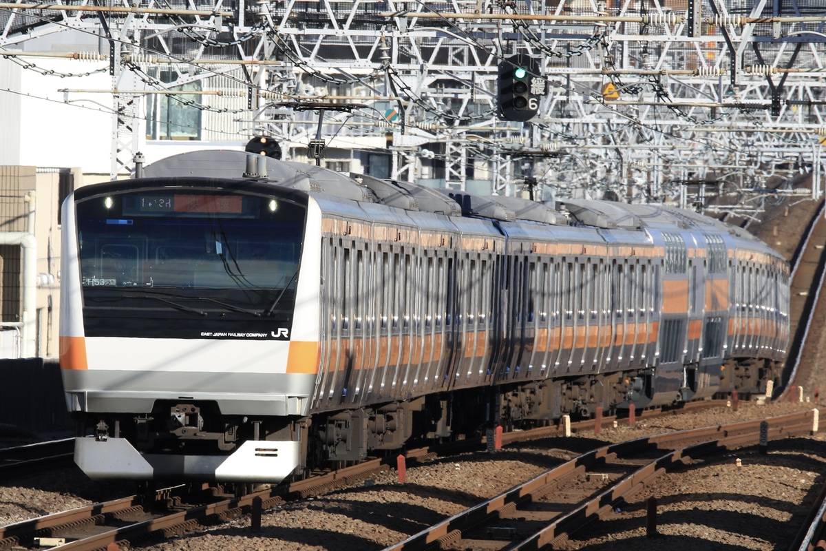JR東日本 豊田車両センター本区 E233系 トタH53編成
