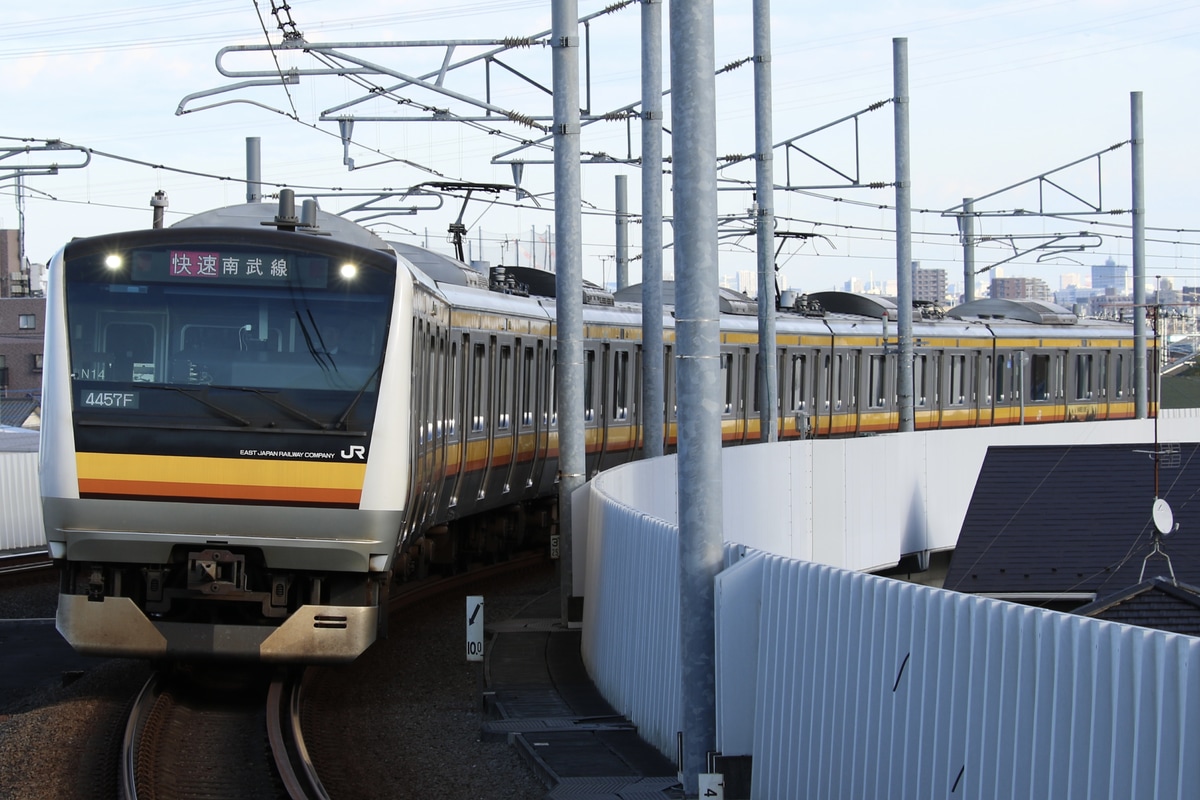 JR東日本 鎌倉車両センター中原支所 E233系 ナハN14編成
