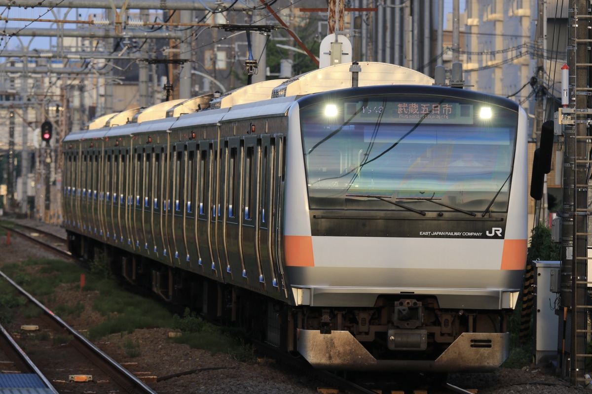 JR東日本 豊田車両センター本区 E233系 トタ青668編成