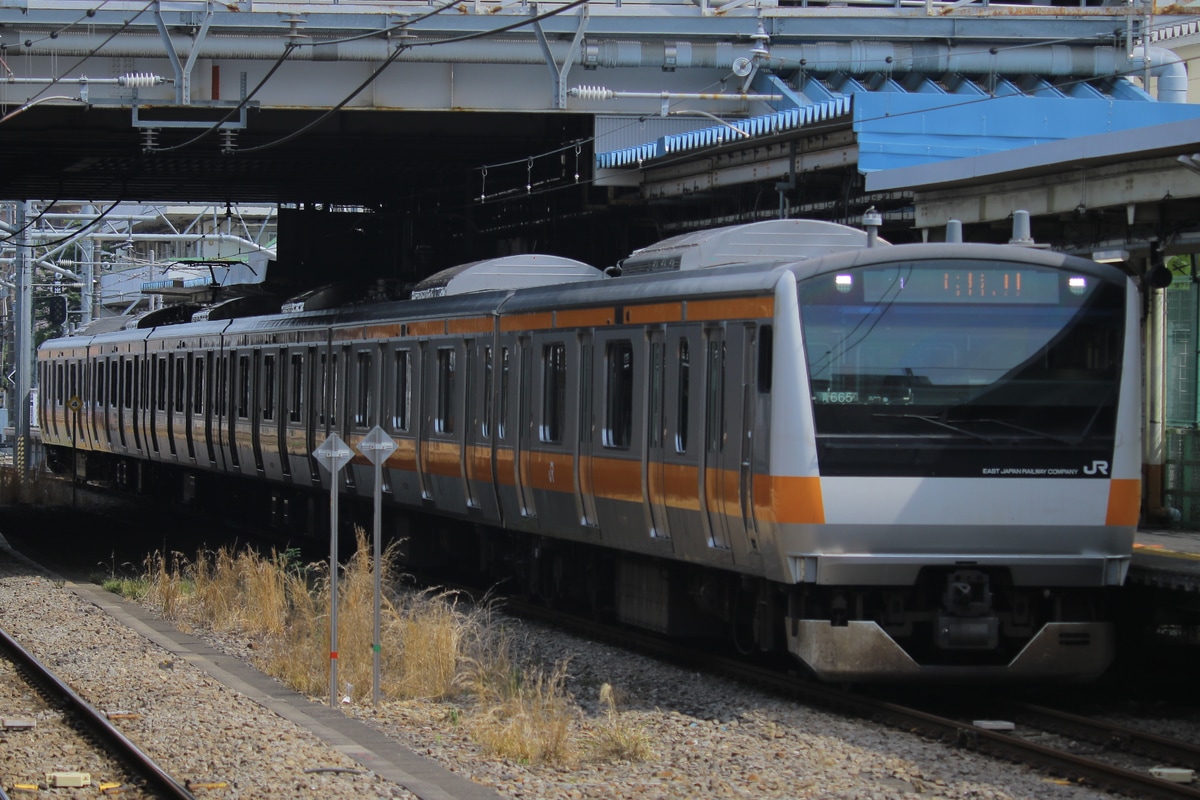 JR東日本 豊田車両センター本区 E233系 トタ青665編成