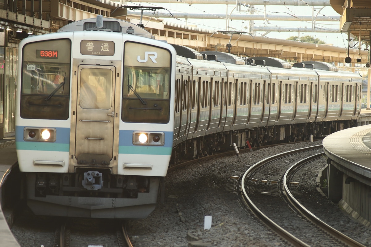 JR東日本 長野総合車両センター 211系 ナノN601編成