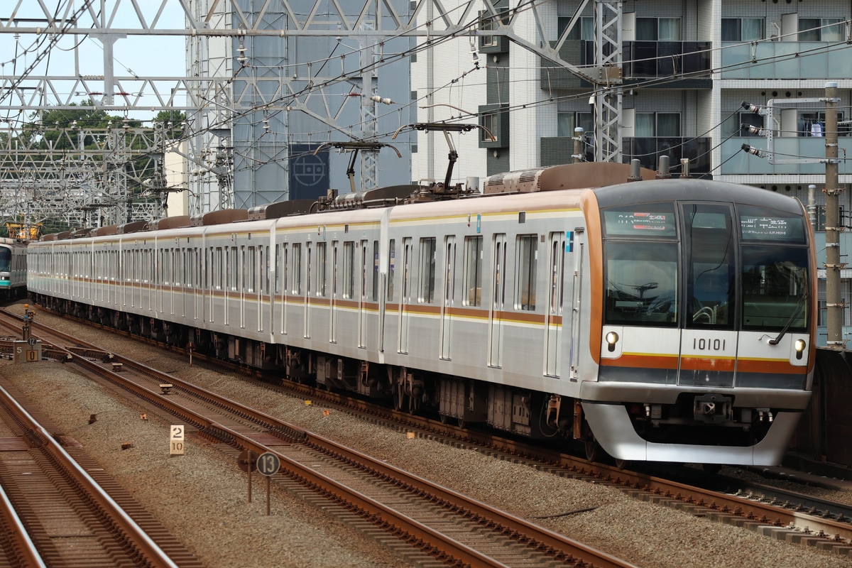 東京メトロ 和光検車区 10000系 10101F