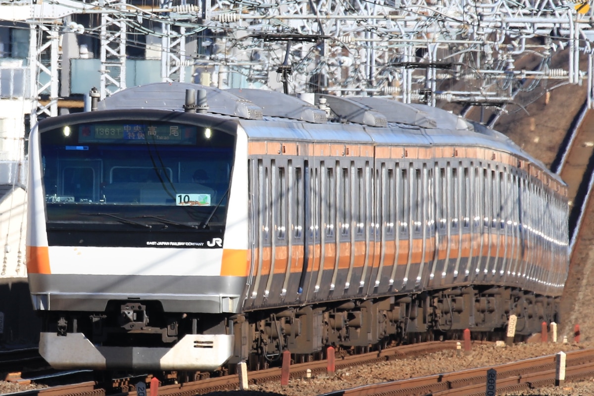 JR東日本 豊田車両センター本区 E233系 トタT4編成