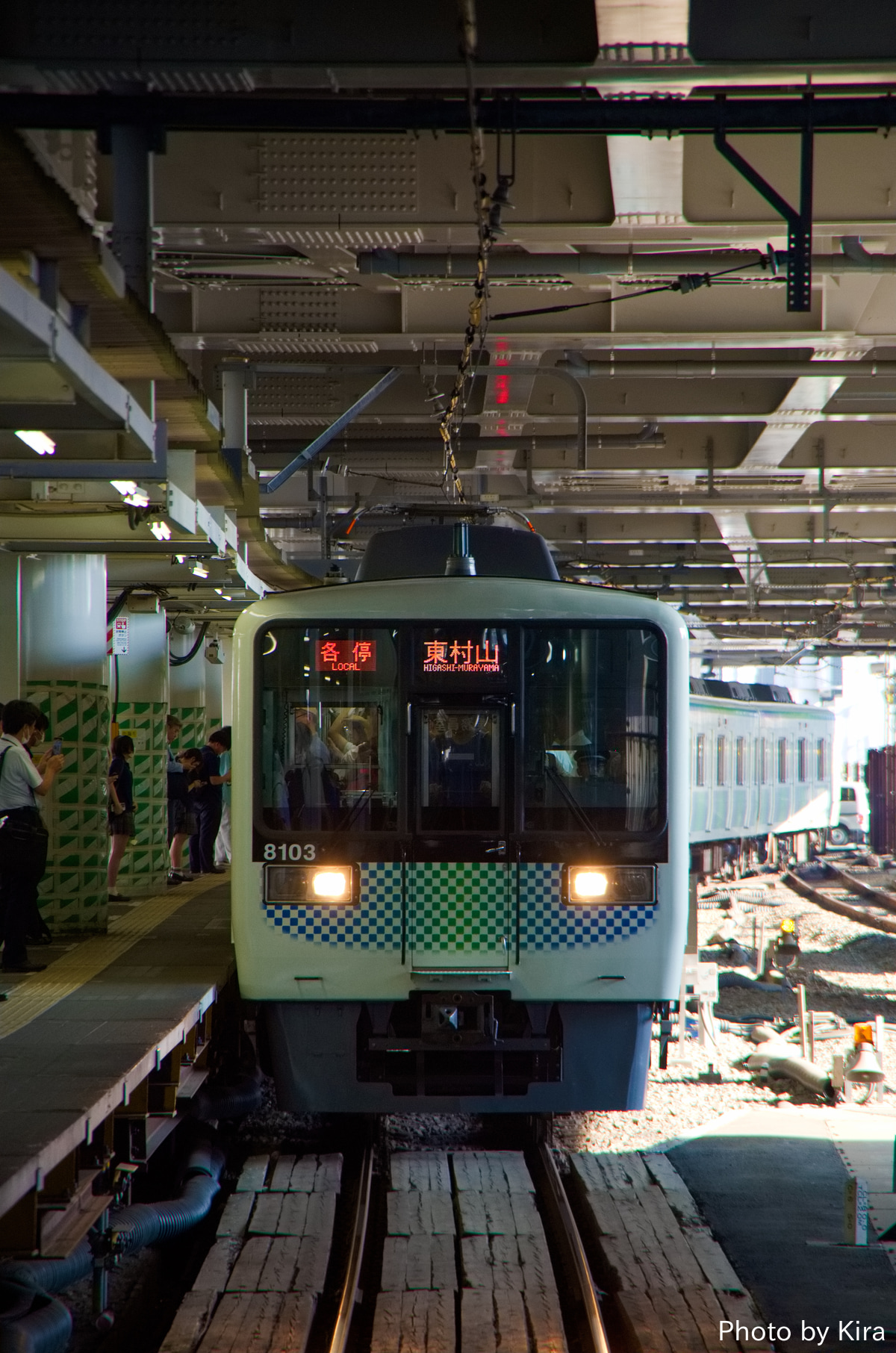西武鉄道 玉川上水車両基地 8000系 8103F