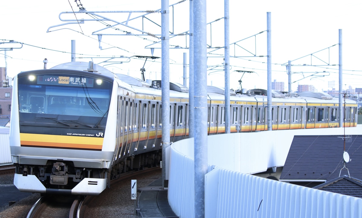 JR東日本 鎌倉車両センター中原支所 E233系 ナハN36編成