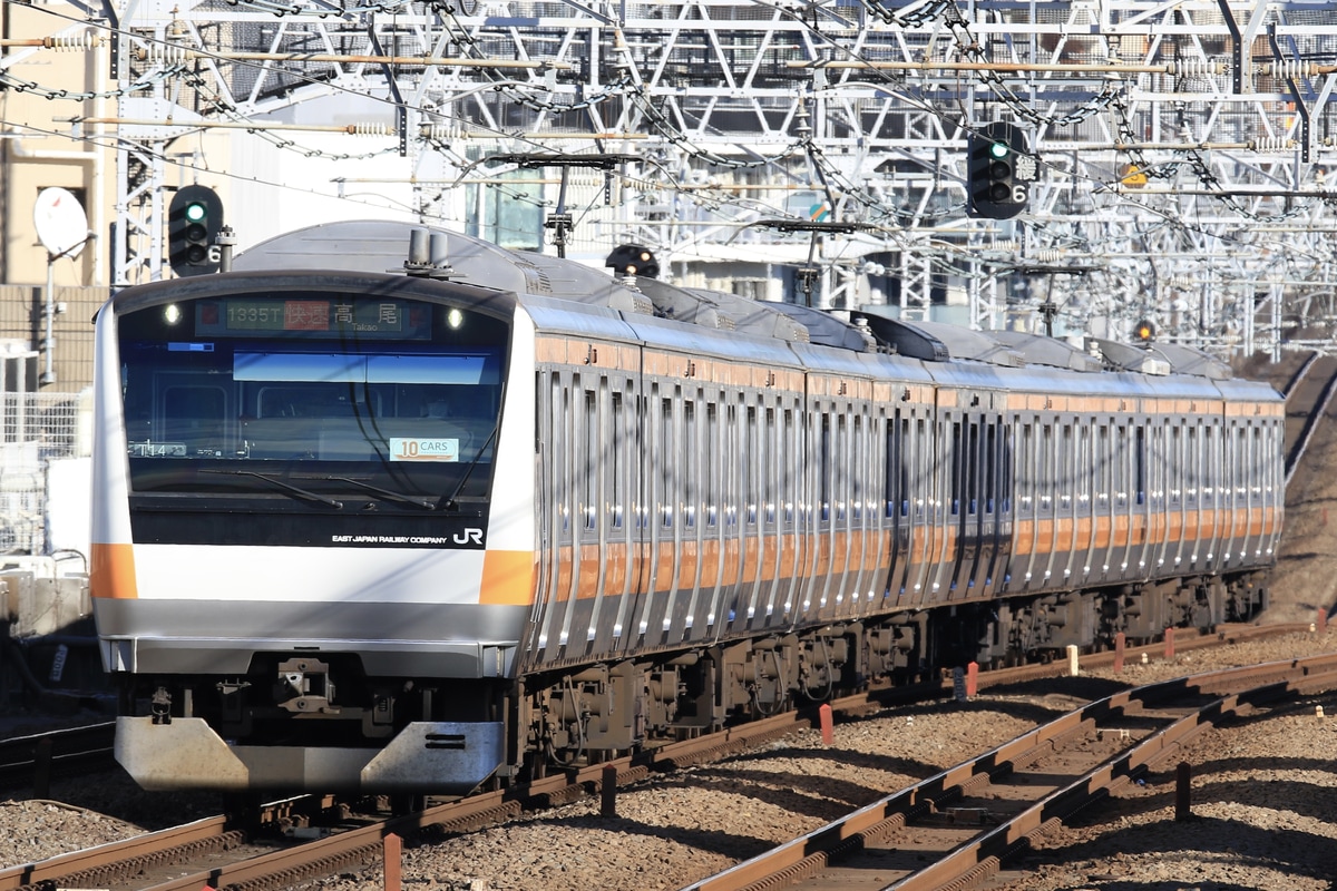 JR東日本 豊田車両センター本区 E233系 トタT14編成