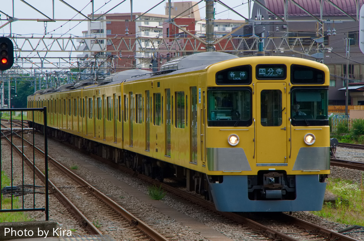 西武鉄道 玉川上水車両基地 2000系 2053F