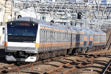 JR東日本E233系トタT38編成を阿佐ケ谷駅で撮影した画像