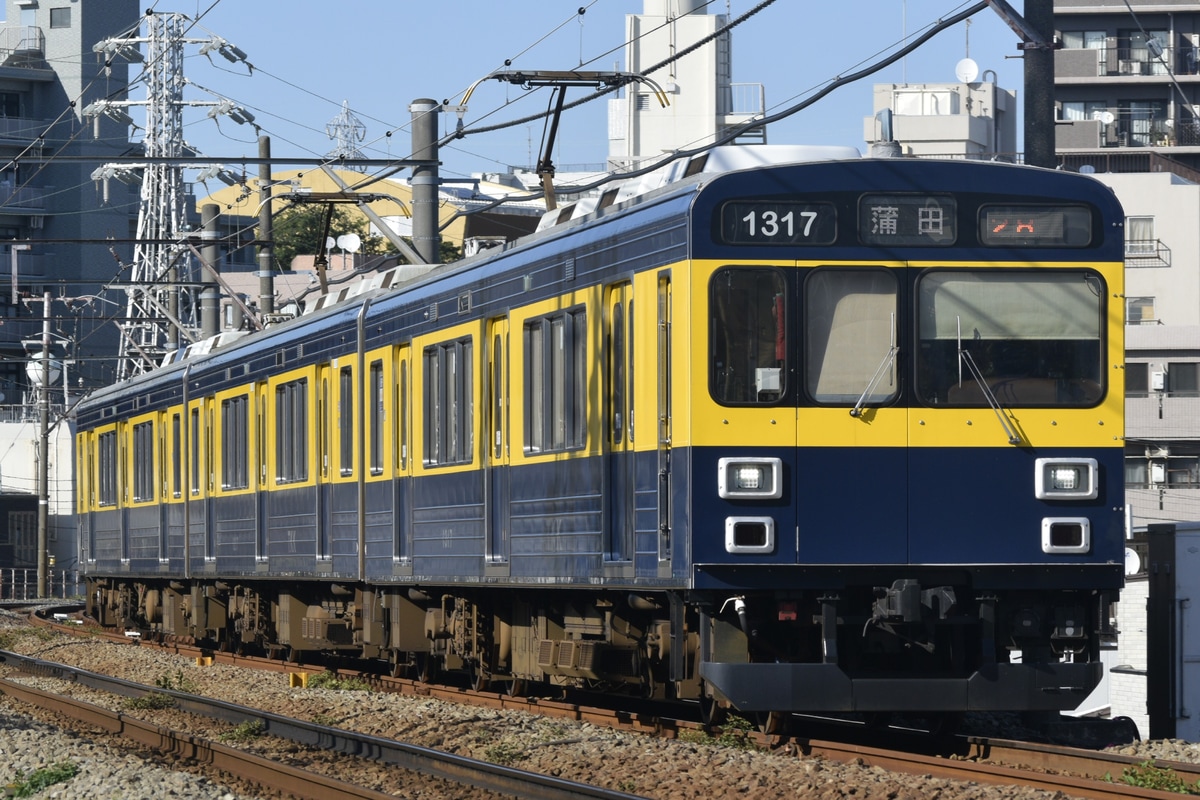 東急電鉄 池上線 1000系 1017F