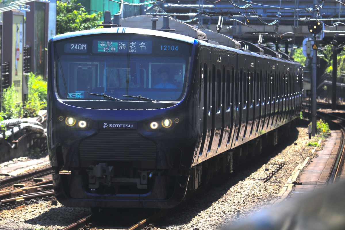 相模鉄道 かしわ台車両センター 12000系 12104F