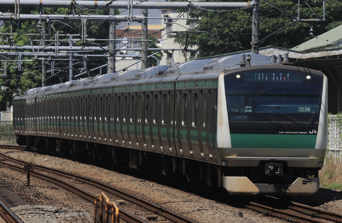 JR東日本 川越車両センター E233系 ハエ119編成