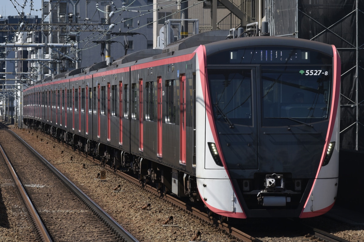 東京都交通局 馬込車両検修場 5500形 5527編成